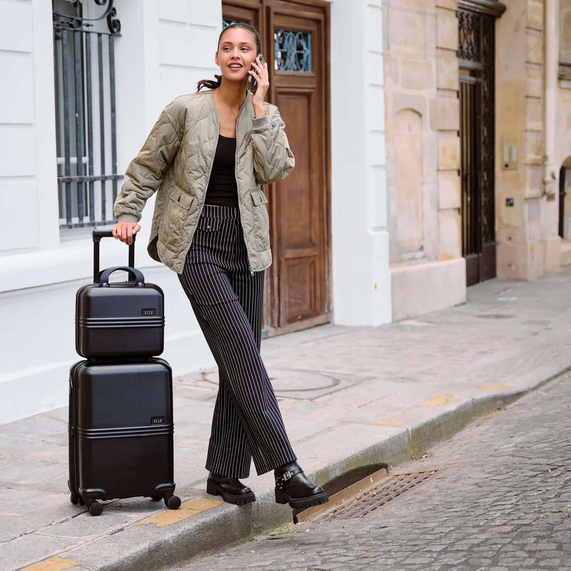 ELLE Expedition Polycarbonate Luggage Set - Stiles Supply Co.