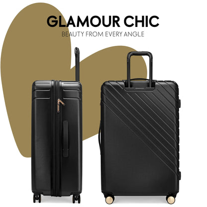 ELLE Louvre Polycarbonate 2-Piece Luggage Set - Stiles Supply Co.