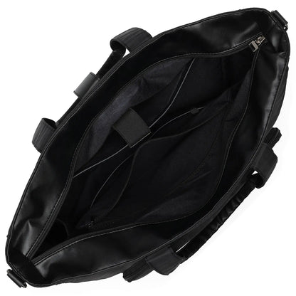 ELLE Voyage 25L Twill and Vegan Leather Weekender Tote Bag - Stiles Supply Co.