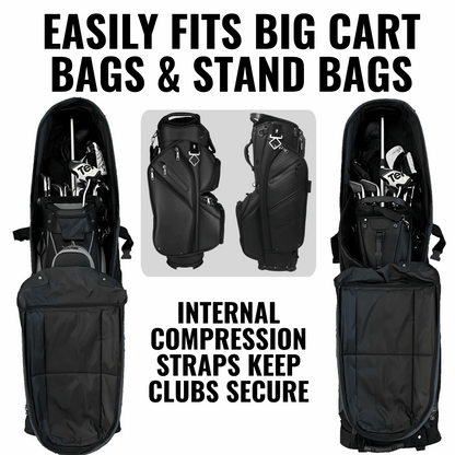 CaddyDaddy Enforcer Hard Case Golf Travel Bag