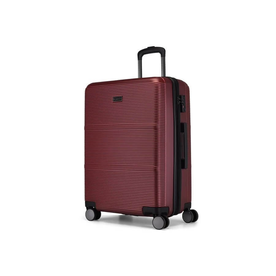 Bugatti Brussels 3-Piece Spinner Luggage Set | Durable Hard-Shell Suitcases