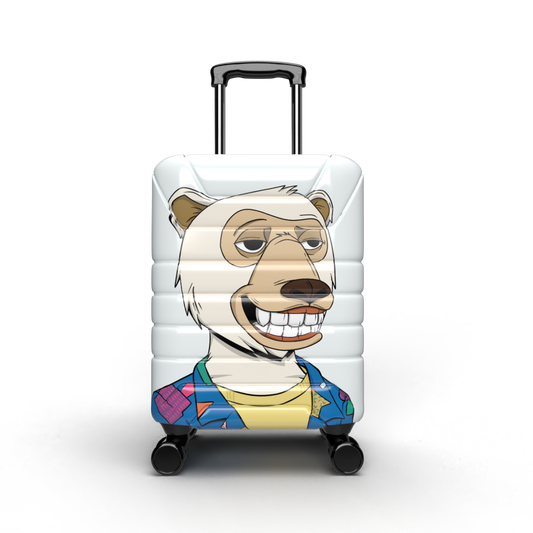 Stiles Supply Co. X Bugatti Vacation Bear Carry On Luggage