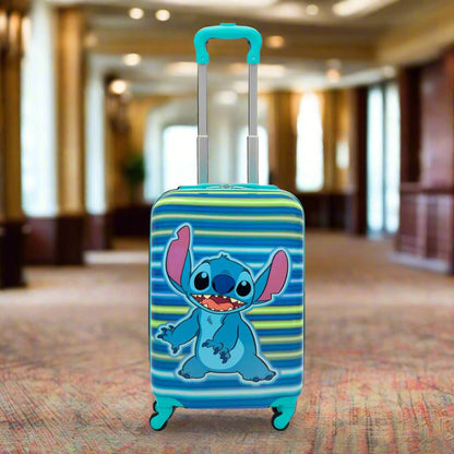 Disney Ful Stitch Neon Stripe Kids 21" Luggage - Stiles Supply Co.