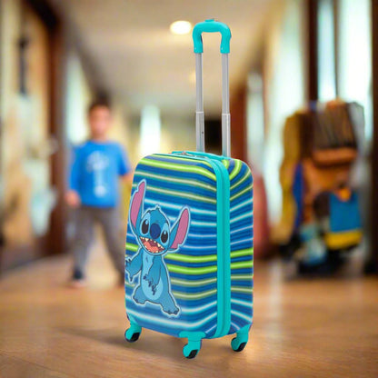 Disney Ful Stitch Neon Stripe Kids 21" Luggage - Stiles Supply Co.