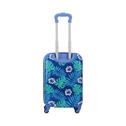Disney Stitch Tropical Leaves Kids 21" Luggage - Stiles Supply Co.