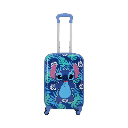 Disney Stitch Tropical Leaves Kids 21" Luggage - Stiles Supply Co.