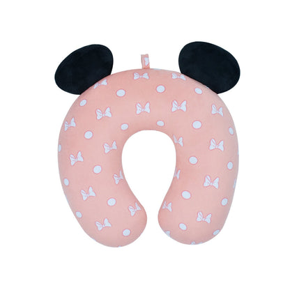 Disney Minnie Mouse Bow With Polka Dots Travel Neck Pillow - Stiles Supply Co.