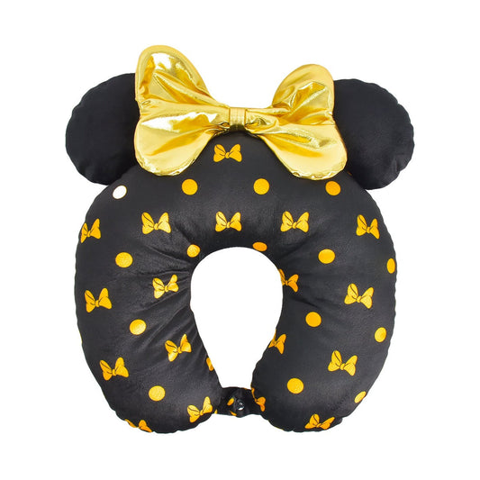 Disney Minnie Mouse Travel Neck Pillow with 3D Ears and Bow - Stiles Supply Co.