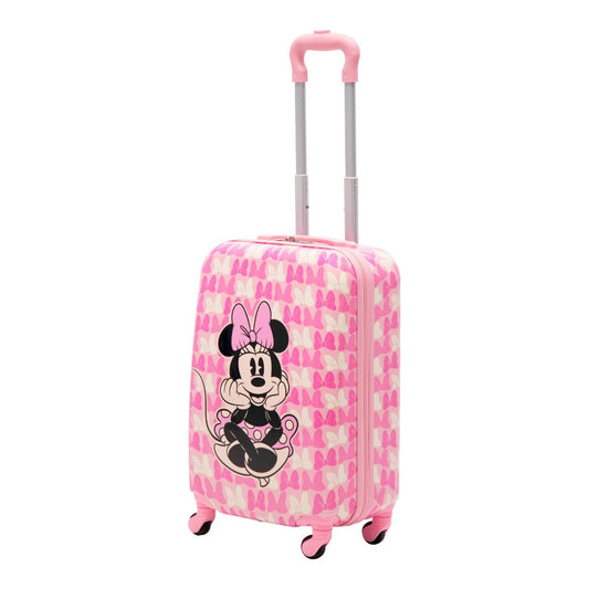 Disney Ful Minnie Mouse Bows Print Kids 20.5" luggage - Stiles Supply Co.