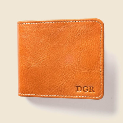 CASUPO Large Billfold Wallet with RFID protection - Natural