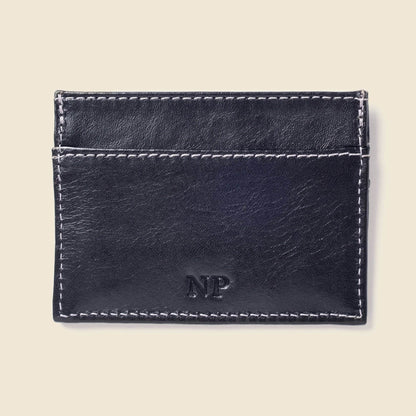 CASUPO Slim Card Holder Wallet with RFID Protection - Black