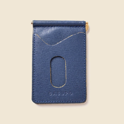 CASUPO Money Clip Wallet - Blue / Yellow