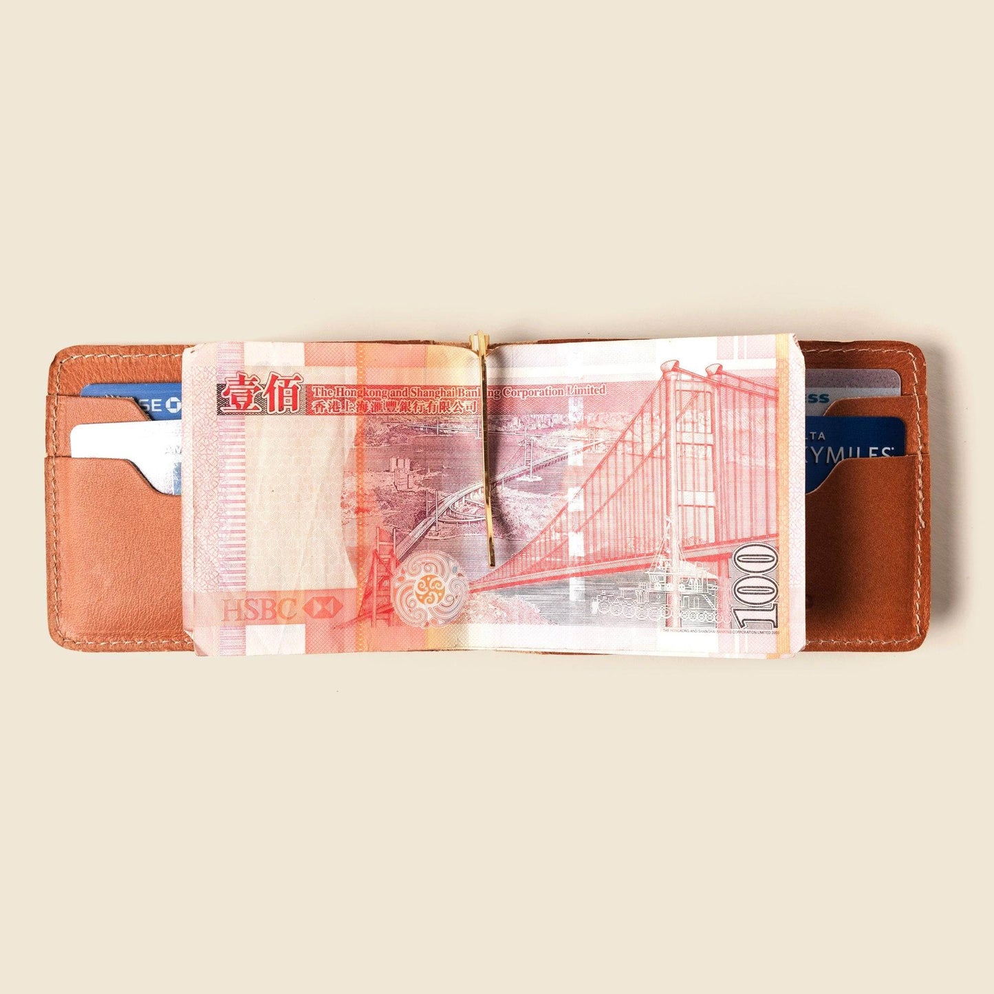 CASUPO Compact Bifold with RFID Protection - Grey