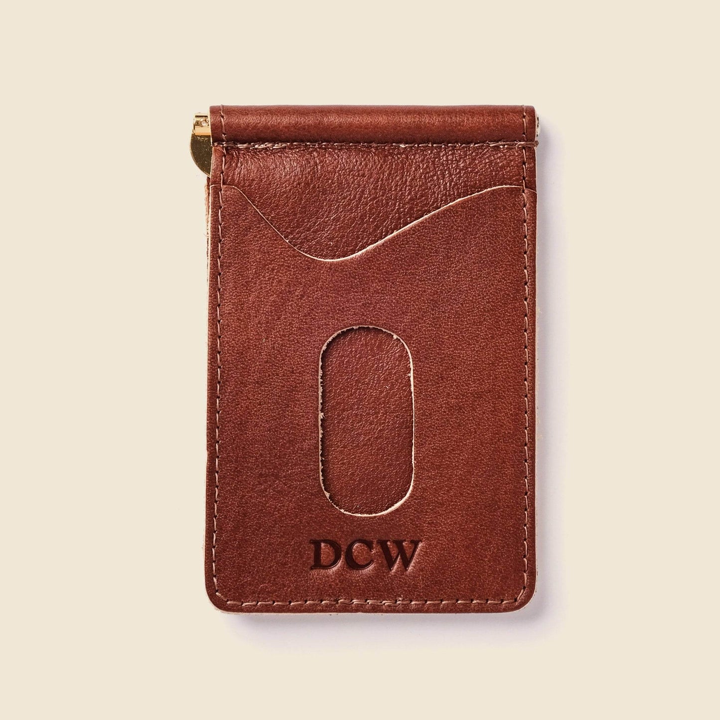 CASUPO Money Clip Wallet - Chocolate