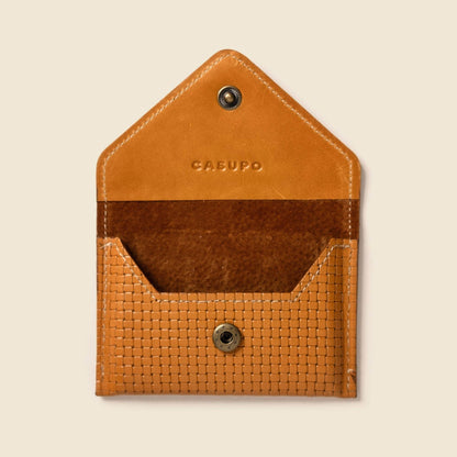 CASUPO Mini Envelope Wallet With RFID protection - Tan Limited Edition