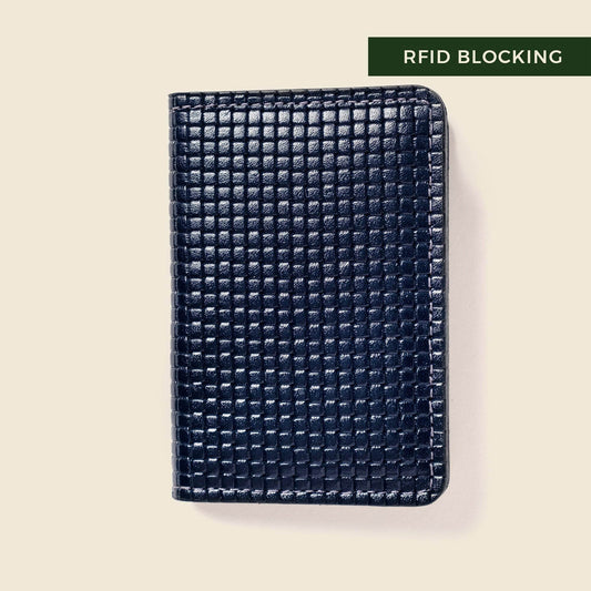 CASUPO Compact Bifold with RFID Protection - Navy Limited Edition