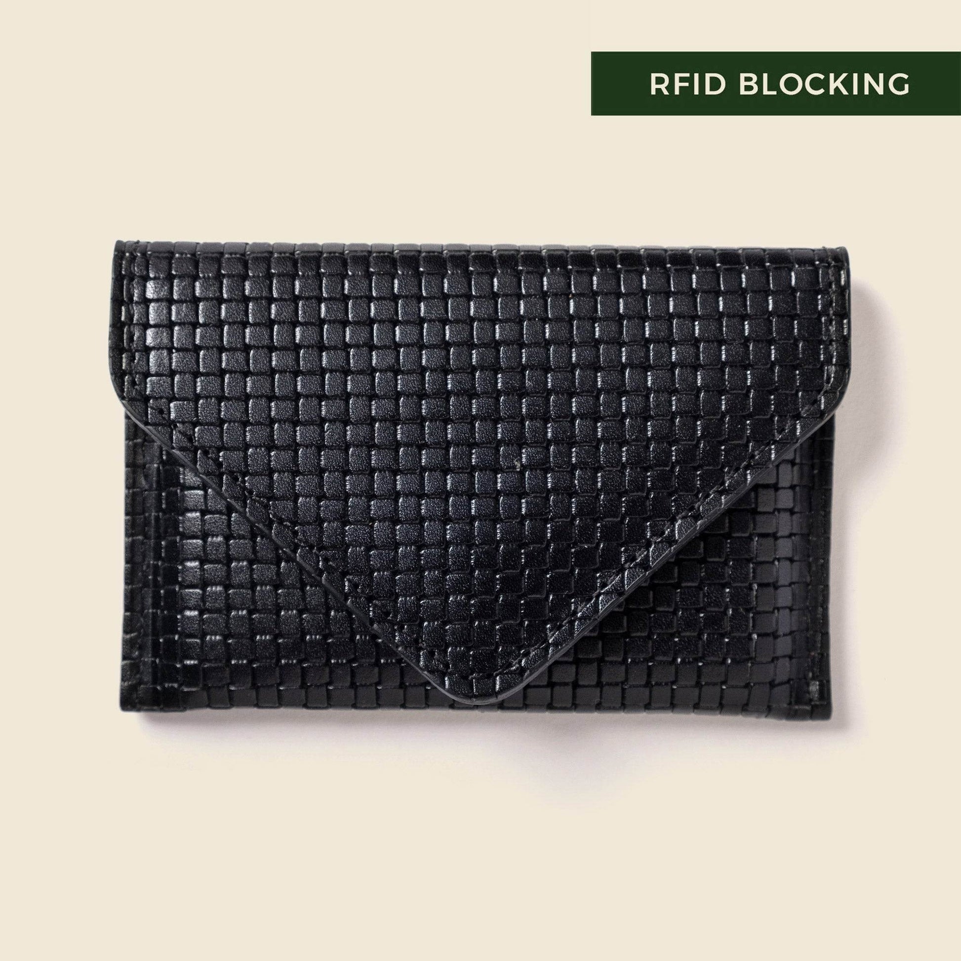 CASUPO Mini Envelope Wallet With RFID protection - Black Limited Edition