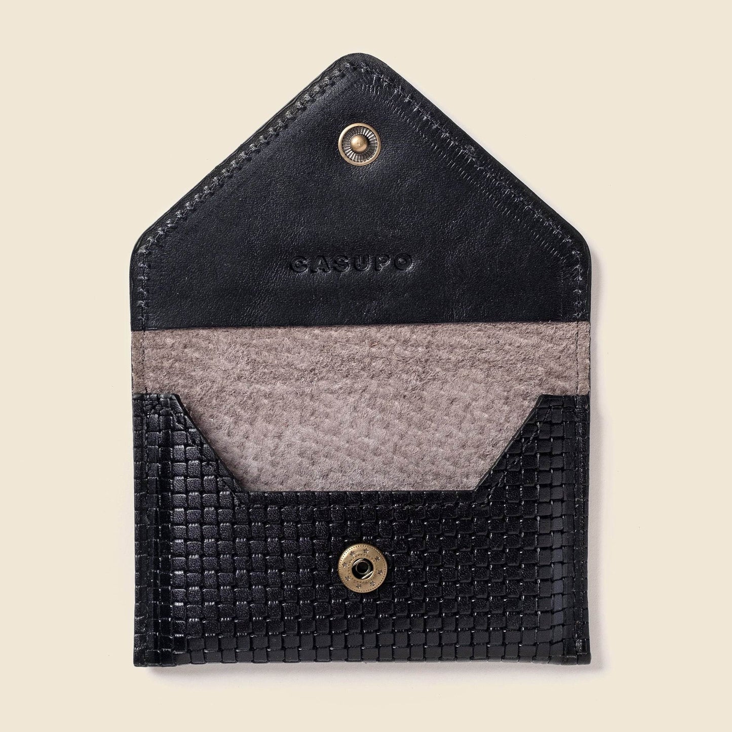 CASUPO Mini Envelope Wallet With RFID protection - Black Limited Edition
