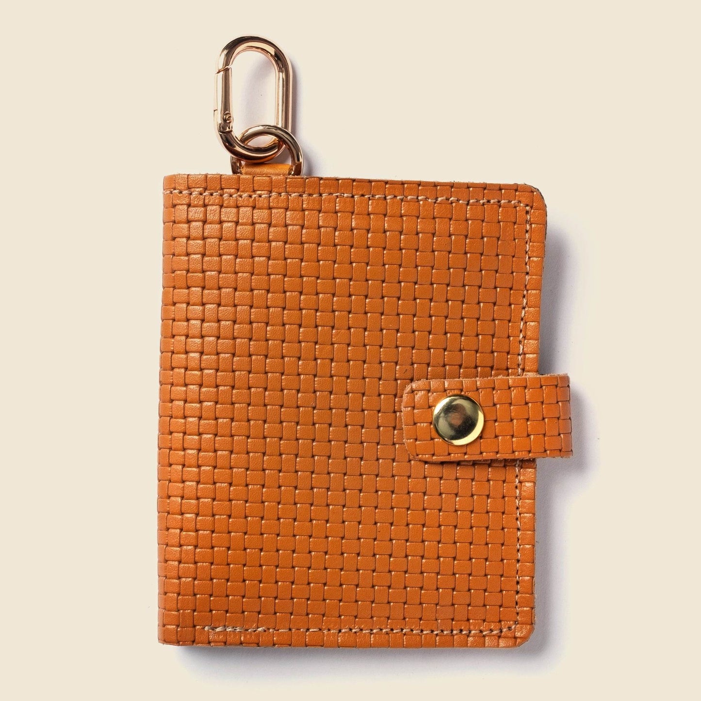 CASUPO Wallet with Snap and Key Ring - Tan Limited Edition