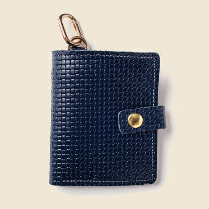 CASUPO Wallet with Snap and Key Ring - Navy Limited Edition
