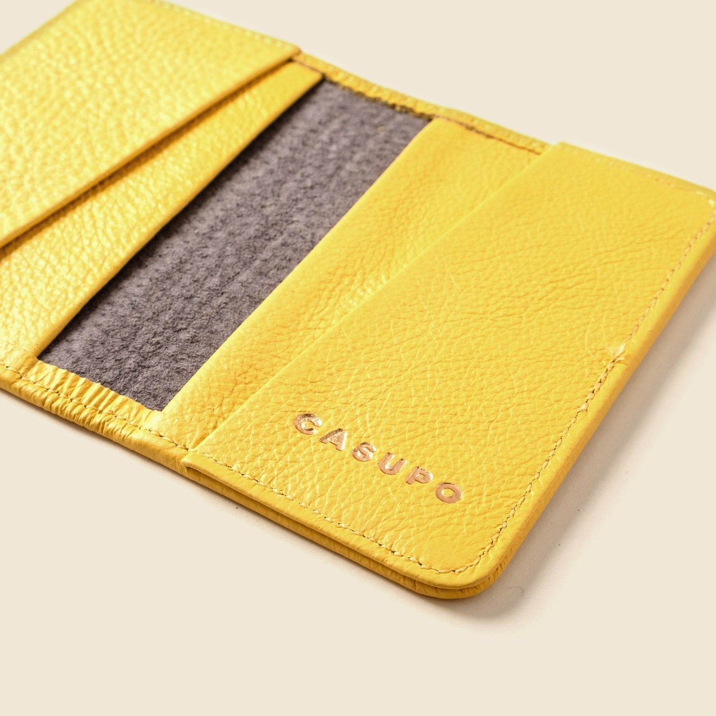 CASUPO Compact Bifold with RFID Protection - Sunny Yellow