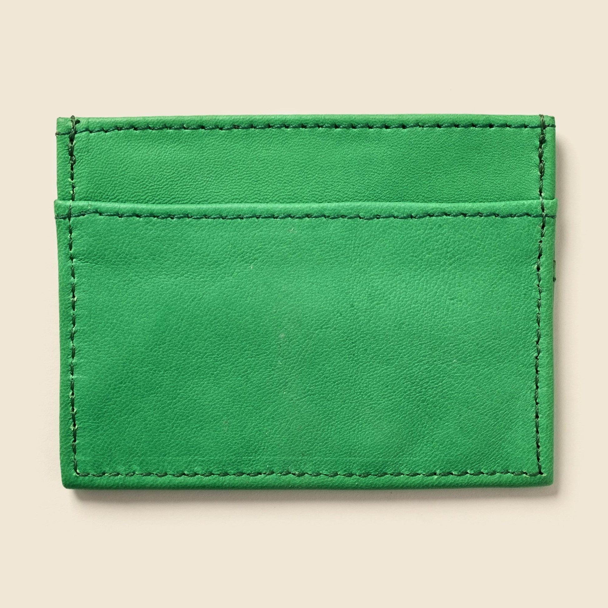 CASUPO Slim Card Holder Wallet With RFID Protection - Green