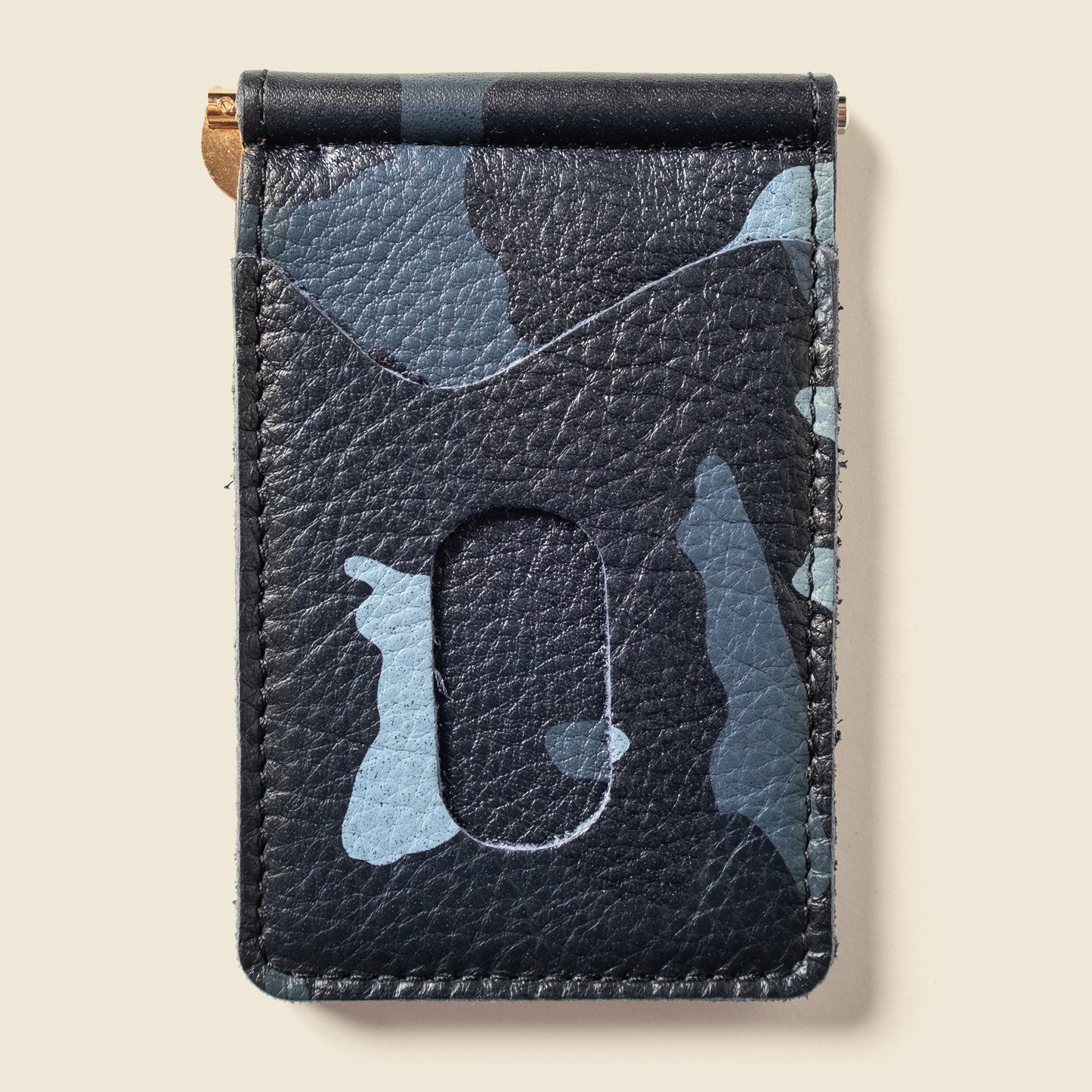 CASUPO Money Clip Wallet - Blue Camo