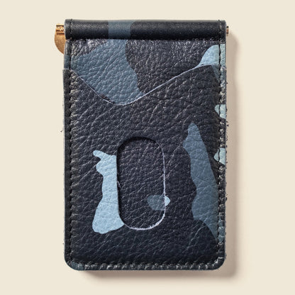 CASUPO Money Clip Wallet - Blue Camo