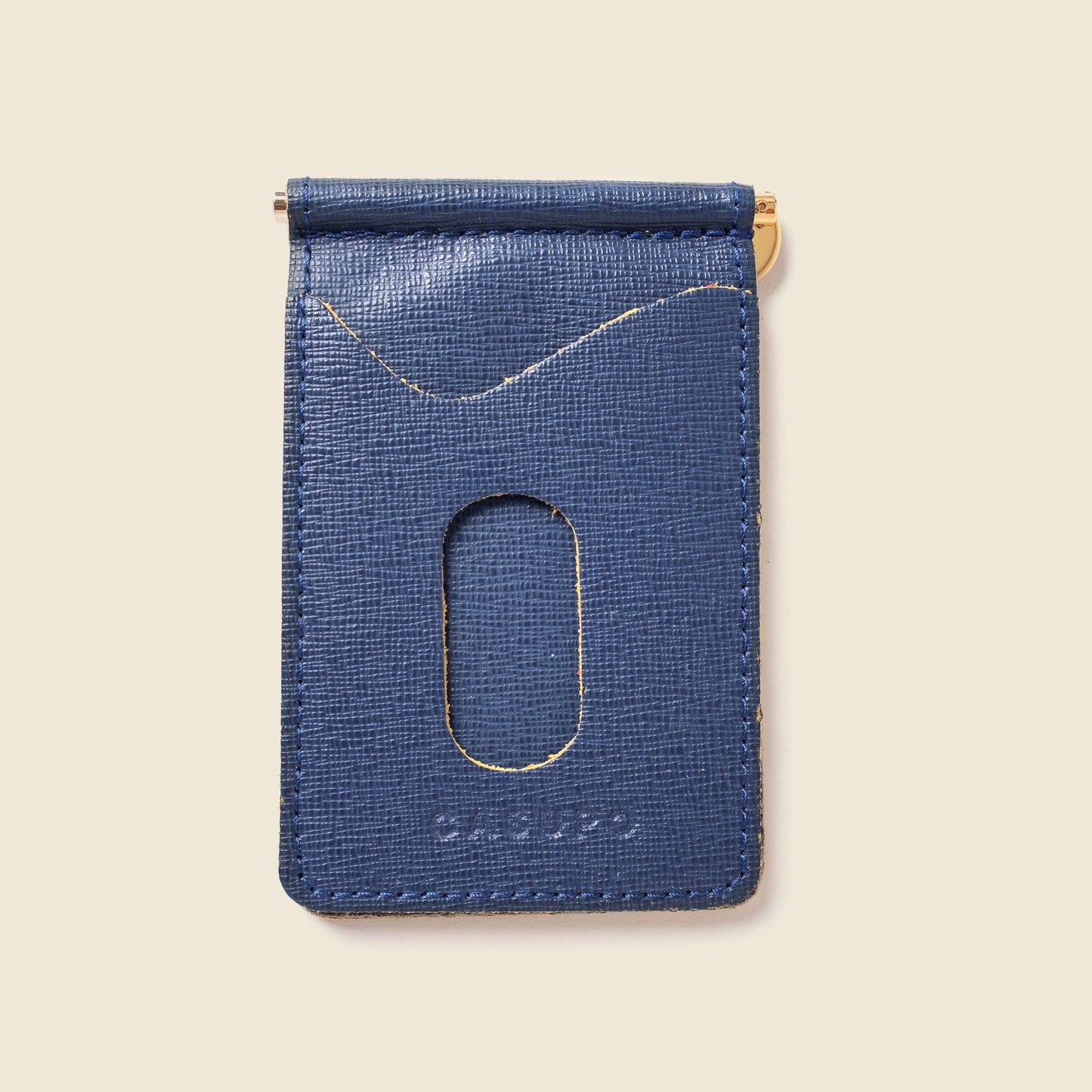 CASUPO Money Clip Wallet - Blue / Yellow