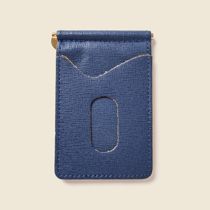 CASUPO Money Clip Wallet - Blue / Yellow