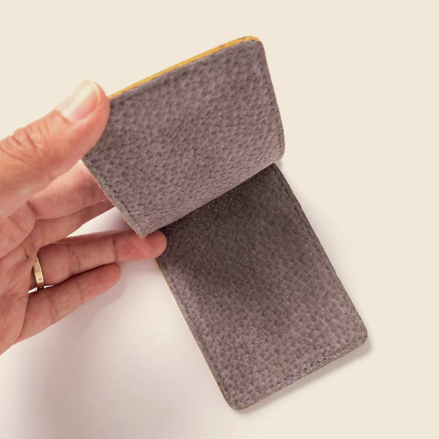 CASUPO Money Clip Wallet - Blue / Yellow