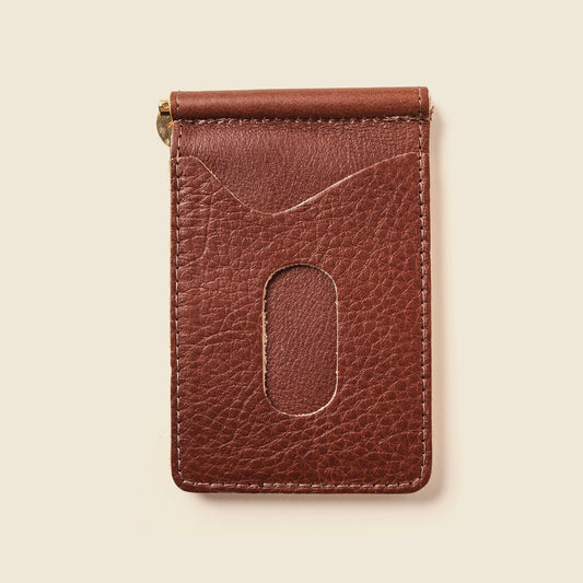 CASUPO Money Clip Wallet - Chocolate