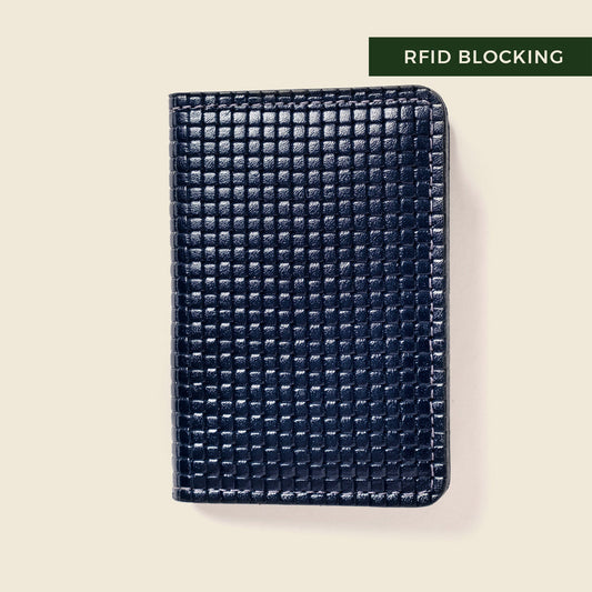 CASUPO Compact Bifold with RFID Protection - Navy Limited Edition