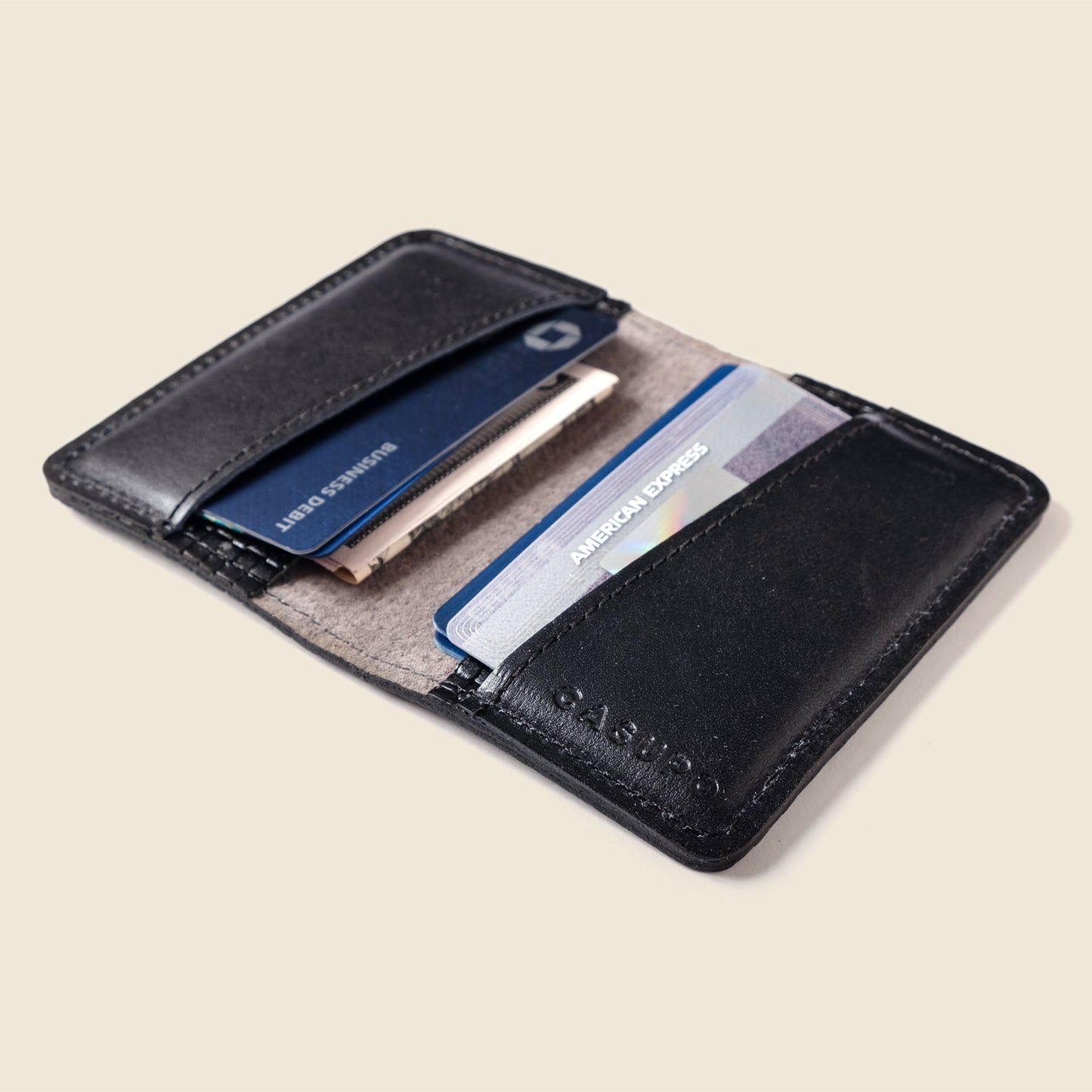 CASUPO Compact Bifold with RFID Protection - Black Limited Edition