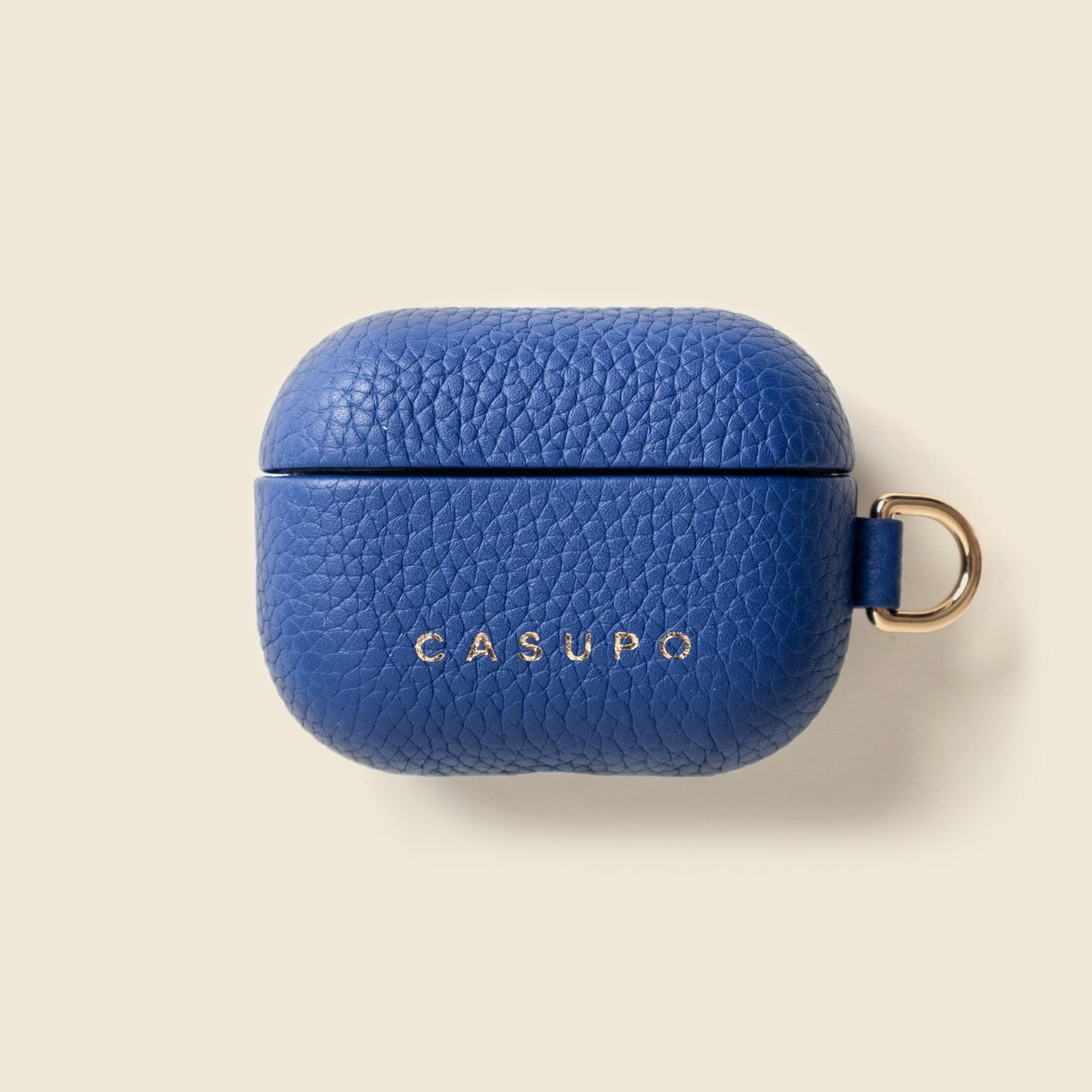 CASUPO Leather Airpod Case - Cobalt