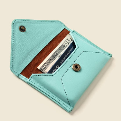 CASUPO Mini Envelope Wallet With RFID protection - Baby Blue