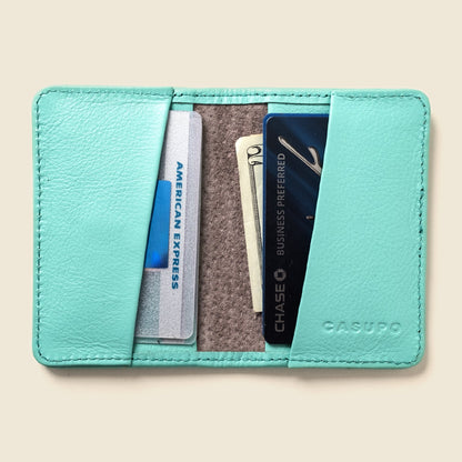 CASUPO Compact Bifold with RFID Protection - Baby Blue