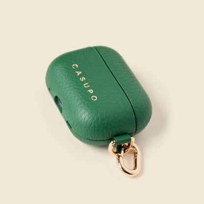 CASUPO Leather Airpod Case - Green