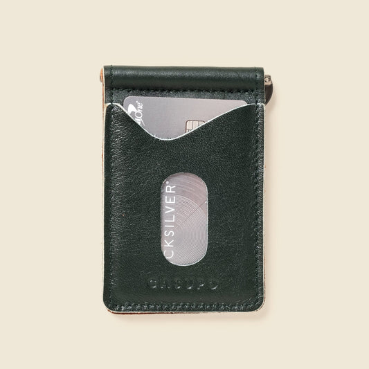 CASUPO Money Clip Wallet - Green