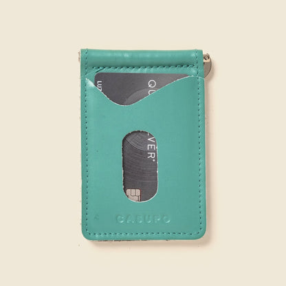 CASUPO Money Clip Wallet - Teal