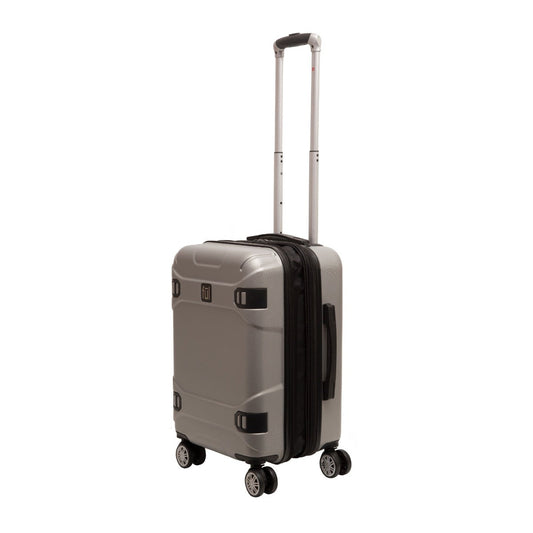 Molded Detail 21in Hard Sided Rolling Luggage - Stiles Supply Co.