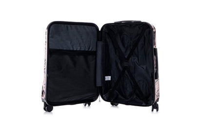 Mirage Graphic Hard Shell Lightweight 3-Piece Luggage Set - Stiles Supply Co.