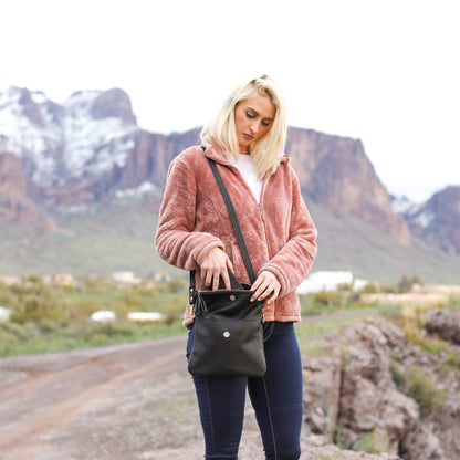 Lifetime Leather Co. Foldover Crossbody Clutch - Stiles Supply Co.