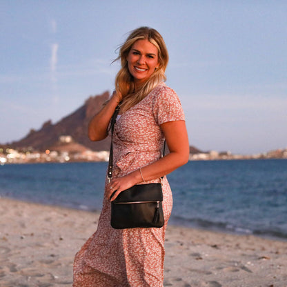 Lifetime Leather Co. Foldover Crossbody Clutch - Stiles Supply Co.