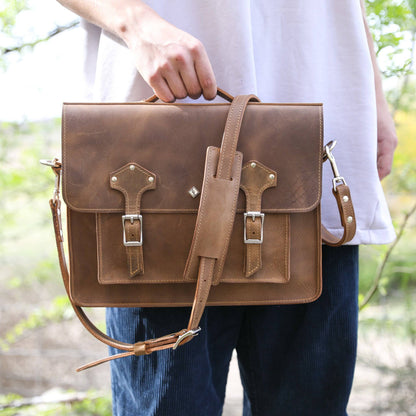 Lifetime Leather Co. Messenger Bag - Stiles Supply Co.