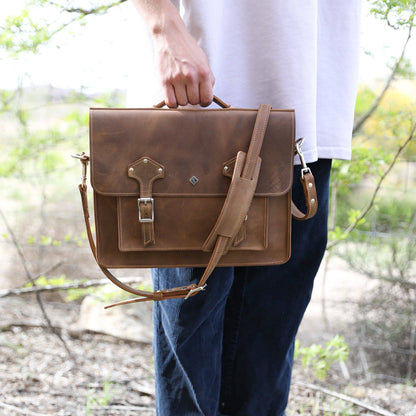 Lifetime Leather Co. Messenger Bag - Stiles Supply Co.