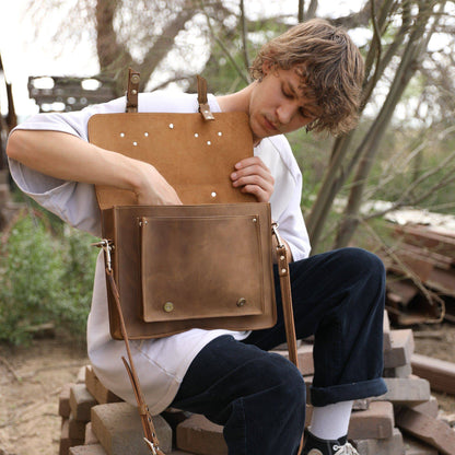 Lifetime Leather Co. Messenger Bag - Stiles Supply Co.