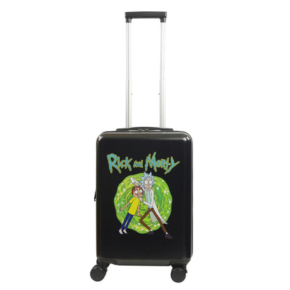 Rick and Morty Ful 22.5" Black Carry-On Luggage - Stiles Supply Co.