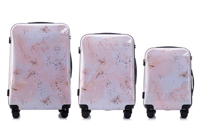 Mirage Graphic Hard Shell Lightweight 3-Piece Luggage Set - Stiles Supply Co.