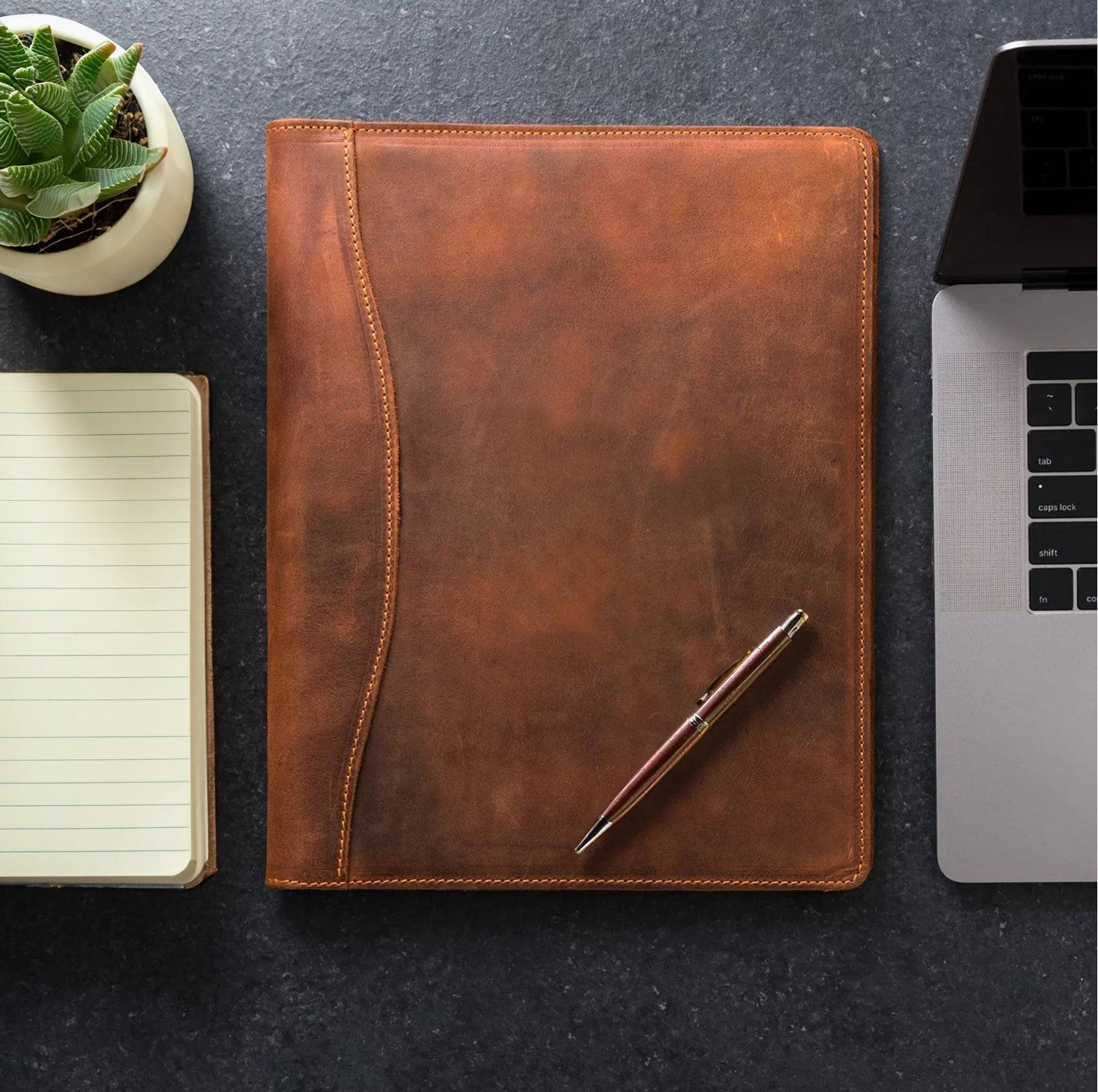 Steel Horse Leather Falit Leather Folio - Stiles Supply Co.